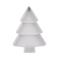 Axyaa Christmas Tree-Shaped Plastic Tray for Candy and Snacks