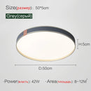 Axyaa Exquisite Postmodern Master Bedroom Ceiling Lamp Nordic Minimalist Room Light