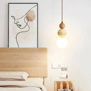 Axyaa Cream Style LED Pendant Lamp for Bedroom, Bedside, and More