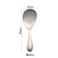 Axyaa Stainless Steel Hollow Handle Rice Spoon with Large Capacity - Deep & Thicken