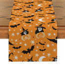 Axyaa Halloween Bat Witch Table Runner - Kitchen Party Decorations