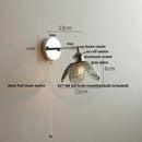 Axyaa Crystal Iron LED Wall Light with Rotate Feature