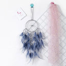 Axyaa Five-ring Tree of Life Dream Catcher with Natural Feathers