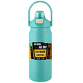 Axyaa Stainless Steel Thermal Tumbler with Straw: Hot & Cold Water Bottle