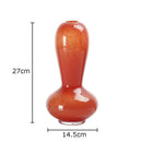Axyaa Color Glass Vase & Artificial Flower Desk Decoration Set