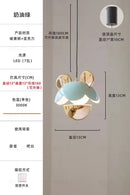 Axyaa LED Children's Room Pendant Light: Creative Girl Bedroom Hanging Lamp