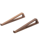 Axyaa Wooden Laptop Stand: Vertical Folding Bracket with Tablet Heat Sink