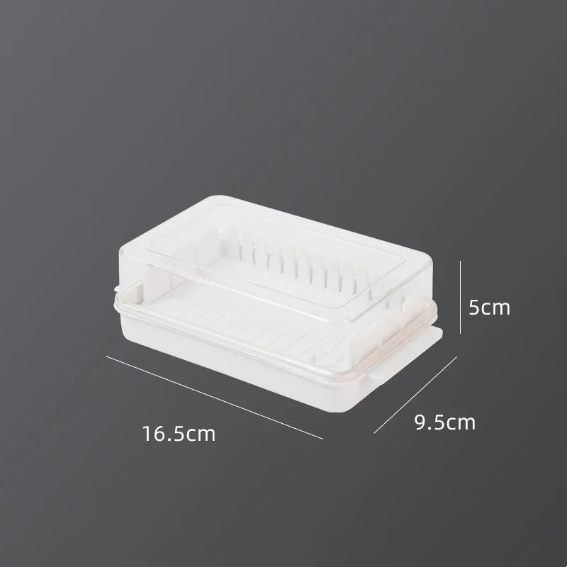Axyaa Butter Cheese Cutter & Storage Box with Lid for Fresh Keeping in Refrigerator