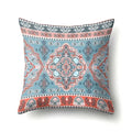 Abstract Geometric Bohemian Pillowcase in Colorful Exotic Style by Axyaa