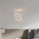 Axyaa Steel Lampshade Wall Light Fixture for Bedroom, Living Room, and More