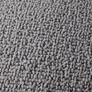 Axyaa Minimalist Gray & White Stitched Square Pillow for Living Room, Bedroom, Hotel