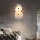 Axyaa Marble Wall Lamp: Modern Light Luxury for Bedroom, TV Background, Aisle & Corridor.