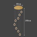 Axyaa Crystal Chandelier Pendant Light for Living Room and Bedroom