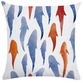 Axyaa Ocean Starfish Shell Cushion Cover - Soft Pillowcase for Living Room Sofa