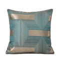 Axyaa Geometric Pattern Throw Pillowcase: Elegant Home Decor Cushion Cover 45X45