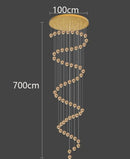 Axyaa LED Pendant Chandeliers: Modern Lighting for Living Room and Staircase