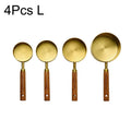 Axyaa Stainless Steel Measuring Cups & Spoons Set for Baking and Bartending