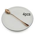 Axyaa Stainless Steel Long Handled Spoon Set
