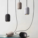 Axyaa Terrazzo LED Chandelier: Nordic Minimalist Style for Restaurant, Kitchen, and Tea Drink Decors
