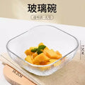 Axyaa 800ml Glass Fruit Plate High Beauty Tea Table Snack Plate
