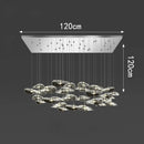 Axyaa LED Pendant Chandeliers for Modern Home Decor Living & Dining Room Lighting