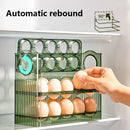 Axyaa Egg Storage Box Organizer Fresh-keeping Container Tray Dispenser Kitchen Holder