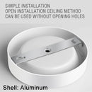 Axyaa 220V LED Ceiling Spot Downlights 15W-20W Kitchen Lighting Fixture