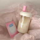 Axyaa Cute Bow Tumbler 500ml: Kawaii Reusable Drink Cup for Bubble Tea, Coffee, Juice