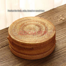 Axyaa Handwoven Rattan Storage Box Tea Food Container Organiser.