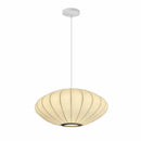 Axyaa Nordic Silk Pendant Lamp: Minimalist Italian Design for Stylish Bedroom and Restaurant Lighting