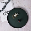 Axya Nordic Round Storage Tray for Home Decor and Jewelry Display