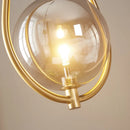 Axyaa Modern Glass Ball Pendant Lighting for Bedroom and Bathroom Decoration