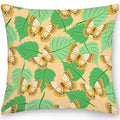 Axyaa Butterfly Flower Cushion Cover - Elegant Home & Office Decor
