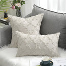 Axyaa Luxury Cotton Linen Pillow Cover 45x45cm - Sofa Decor Case