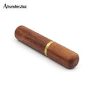 Axya Solid Wood Cigar Tube - Handmade Moisturizing Tool with Gift Box