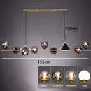 Axyaa Nordic Dining Room Pendant Light Chandelier for Indoor Lighting