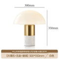 Axyaa Marble Foot Glass Desk Lamp