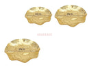 Axyaa Acrylic Fruit Plate Snack & Dim Sum Serving Tray for Melon Seeds and Dried Fruits