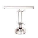 Axyaa Adjustable LED Piano Lamp with Dimmer in Satin Nickel