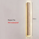 Axyaa Stone Limestone Wall Lamp Minimalist Bedroom Living Room Retro Light