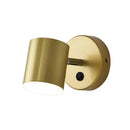 Axyaa Trichromatic Light Wall Lamp: Adjustable Bedside Reading LED Wall Lamp