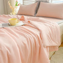 Axyaa Silk Summer Quilt - Cool & Machine Washable Thin Quilt