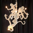 Axyaa Retro Monkey Chandelier LED Table Lamp for Restaurant Coffee Shop