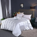 Mulberry Silk King Duvet Cover by Axyaa: Luxuriously Smooth & Soft Comforter Cover