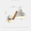 Nordic Foldable Wall Light Axyaa LED Sconces for Bedside Reading, Indoor Home Decors