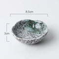 Axyaa Ceramic Seasoning Dishes Set for Restaurant Tableware.