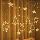 Axyaa LED Christmas Garland String Lights - Holiday Decor for Home, Party, Wedding