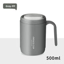 Axyaa Grey Creative Coffee Cup Large Capacity Portable Drinking Mug