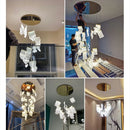 Axyaa LED Light Ceiling Chandelier Pendant Lamp for Modern Home Decor