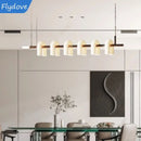 Axyaa Nordic LED Minimalist Chandelier for Home and Restaurant Decor